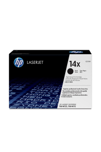 HP 14X Černá originální tonerová kazeta LaserJet s vysokou výtěžností Obrázok pre HP 14X Černá originální tonerová kazeta LaserJet s vysokou výtěžností