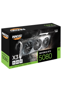 INNO3D GeForce RTX 5080 X3 NVIDIA 16 GB GDDR7 Obrázok pre INNO3D GeForce RTX 5080 X3 NVIDIA 16 GB GDDR7