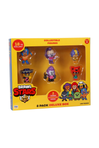 BRAWL STARS S2 FIGURES -8 PACK DELUXE BOX VER.B Obrázok pre BRAWL STARS S2 FIGURES -8 PACK DELUXE BOX VER.B