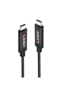 Lindy 43348 USB kabel USB 3.2 Gen 2 (3.1 Gen 2) 3 m USB C Černá Obrázok pre Lindy 43348 USB kabel USB 3.2 Gen 2 (3.1 Gen 2) 3 m USB C Černá