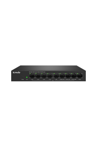 Obrázok pre Tenda G0-8G-PoE router zapojený do sítě Gigabit Ethernet Černá