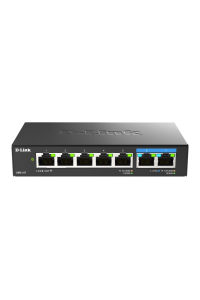 D-Link DMS-107/E síťový přepínač Nespravované Gigabit Ethernet (10/100/1000) Černá Obrázok pre D-Link DMS-107/E síťový přepínač Nespravované Gigabit Ethernet (10/100/1000) Černá