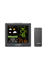 Meteorologická stanice Blaupunkt WS25BK černá Obrázok pre Meteorologická stanice Blaupunkt WS25BK černá