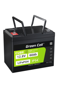 Green Cell LFPGC12V60AH baterie do UPS Lithium-železo-fosfátová (LiFePo4) 12,8 V 60 Ah Obrázok pre Green Cell LFPGC12V60AH baterie do UPS Lithium-železo-fosfátová (LiFePo4) 12,8 V 60 Ah