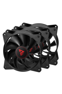 Obrázok pre SAVIO Sada ventilátorů BLADE X1 SET 3 x 120mm 4-pin PWM černý