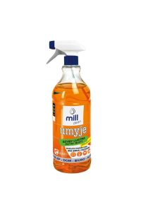 Obrázok pre Mill Clean Mycí prostředek na mytí oken, skla, zrcadel, dlaždic s pomerančovou vůní 1,22 l