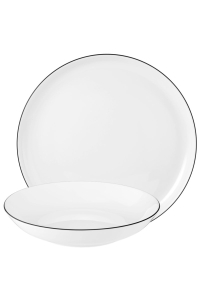 Seltmann Weiden Lido Kulatý Porcelán Bílá 12 kusů Obrázok pre Seltmann Weiden Lido Kulatý Porcelán Bílá 12 kusů