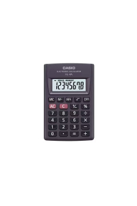 CASIO HL-4A-B 8místná kapesní kalkulačka 56x87mm černá Obrázok pre CASIO HL-4A-B 8místná kapesní kalkulačka 56x87mm černá