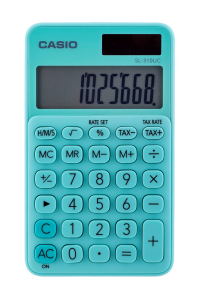 Obrázok pre Kapesní kalkulačka Casio SL-310UC-GN zelená