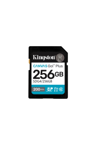 Kingston Technology Canvas Go! Plus 256GB SDXC Canvas Go Plus Gen4 200 MB/s C10 UHS-I U3 V30 Obrázok pre Kingston Technology Canvas Go! Plus 256GB SDXC Canvas Go Plus Gen4 200 MB/s C10 UHS-I U3 V30