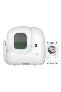 Obrázok pre PETKIT Purobot Max Pro Kočka Otevřená zvířecí toaleta Bílá