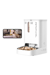 Obrázok pre PETKIT YUMSHARE Dual krmítko/napáječka pro psy/kočky ABS (akrylonitril-butadien-styren) Bílá Univerzální Automatický podavač krmiva pro zvířata