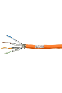 Obrázok pre LogiLink CPV0060 síťový kabel Oranžová 100 m Cat7 S/FTP (S-STP)