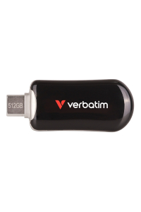 Verbatim 30227 USB paměť 512 GB USB typu C 3.2 Gen 1 (3.1 Gen 1) Černá Obrázok pre Verbatim 30227 USB paměť 512 GB USB typu C 3.2 Gen 1 (3.1 Gen 1) Černá