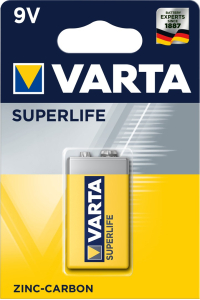 Obrázok pre Varta Superlife 9V Baterie na jedno použití Zinko-uhlíkový