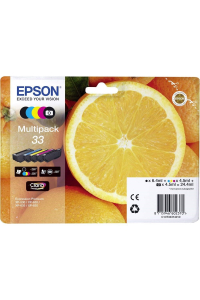 Epson Oranges Balíček 5barevných inkoustů 33 Pomeranče Claria Premium Obrázok pre Epson Oranges Balíček 5barevných inkoustů 33 Pomeranče Claria Premium