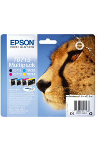 Obrázok pre Epson Multipack 4-barevná T0715 DURABrite Ultra Ink