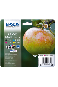 Epson Apple Multipack 4-barevná T1295 DURABrite Ultra Ink Obrázok pre Epson Apple Multipack 4-barevná T1295 DURABrite Ultra Ink