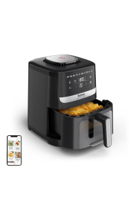 Obrázok pre Tefal Easy Fry Silence EY5568E0 fritovací hrnec Samostarný 5 l Samostatné Horkovzdušná fritéza Černá, Nerezová ocel