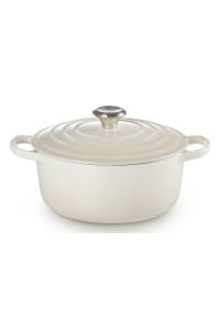 Obrázok pre Le Creuset 2025766 litinový hrnec 2,4 l Bílá