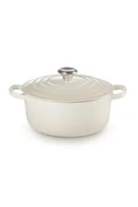 Obrázok pre Le Creuset 2025766 litinový hrnec 2,4 l Bílá
