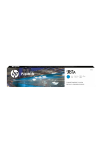 HP 981A Azurová originální kazeta PageWide Obrázok pre HP 981A Azurová originální kazeta PageWide