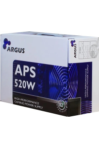 Inter-Tech Argus APS napájecí zdroj 520 W 20+4 pin ATX ATX Černá Obrázok pre Inter-Tech Argus APS napájecí zdroj 520 W 20+4 pin ATX ATX Černá