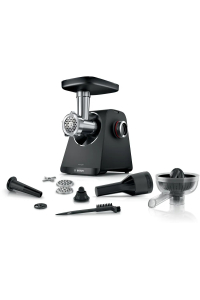 Bosch MFWS430B mlýnek na maso 1900 W Černá, Stříbrná Obrázok pre Bosch MFWS430B mlýnek na maso 1900 W Černá, Stříbrná