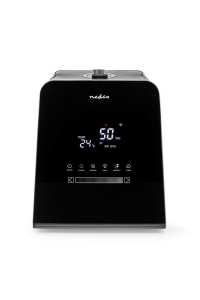 Nedis HUMI150BKW zvlhčovač Pára 5,5 l Černá 30 W Obrázok pre Nedis HUMI150BKW zvlhčovač Pára 5,5 l Černá 30 W