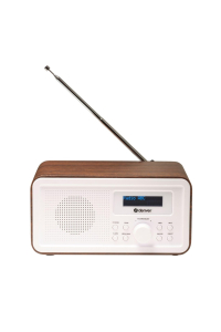 DAB+/FM Radio Denver DAB-30DW dark wood Obrázok pre DAB+/FM Radio Denver DAB-30DW dark wood
