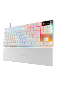 Obrázok pre Steelseries APEX PRO TKL GEN 3 klávesnice Hraní USB Americká angličtina Bílá