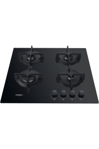 Whirlpool AKT 616/NB Černá Vestavěné 60 cm Plynový 4 zóna/zón Obrázok pre Whirlpool AKT 616/NB Černá Vestavěné 60 cm Plynový 4 zóna/zón