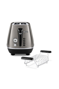 De’Longhi CTIN2103.TB toustovač 2 krajíců 900 W Černá Obrázok pre De’Longhi CTIN2103.TB toustovač 2 krajíců 900 W Černá
