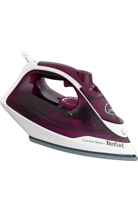 Tefal Express Steam FV2835E0 žehlička Suché i parní žehlení Ceriliová žehlicí plocha 2400 W Purpurová, Bílá Obrázok pre Tefal Express Steam FV2835E0 žehlička Suché i parní žehlení Ceriliová žehlicí plocha 2400 W Purpurová, Bílá