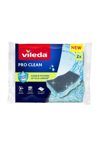Viskózový čistič s enzymy Vileda Pro Clean 2 ks. Obrázok pre Viskózový čistič s enzymy Vileda Pro Clean 2 ks.