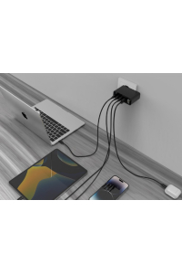 Gembird TA-UC-PDQC100LCD-01-BK nabíječka na PDA/mobilní telefon Laptop, Chytrý telefon Černá AC Rychlé nabíjení Vnitřní Obrázok pre Gembird TA-UC-PDQC100LCD-01-BK nabíječka na PDA/mobilní telefon Laptop, Chytrý telefon Černá AC Rychlé nabíjení Vnitřní