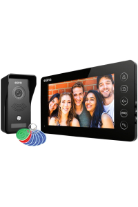 Obrázok pre Video door phone EURA VDP-76A3 black monitor