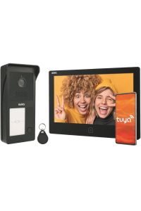 Obrázok pre Video Door Phone EURA VDP-49A3-2TY black Tuya
