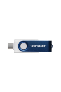 Patriot Memory 64GB Xporter X550 USB paměť Dual USB A+C (PS64GX550AAD) Bílá, Modrá Obrázok pre Patriot Memory 64GB Xporter X550 USB paměť Dual USB A+C (PS64GX550AAD) Bílá, Modrá