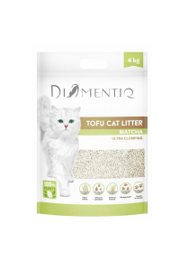 DIAMENTIQ Tofu Matcha Ultra clumping - rostlinné stelivo - 4kg Obrázok pre DIAMENTIQ Tofu Matcha Ultra clumping - rostlinné stelivo - 4kg
