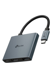 TP-Link UH3020C rozbočovač rozhraní USB typu C 5000 Mbit/s Šedá Obrázok pre TP-Link UH3020C rozbočovač rozhraní USB typu C 5000 Mbit/s Šedá
