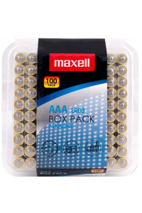 Obrázok pre MAXELL Alkalická baterie LR03 AAA 1.5V 100 ks.