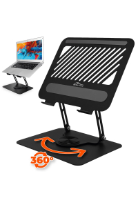 Obrázok pre Nastavitelný, otočný, ergonomický stojan na notebook 10–17″ LAPTOP STAND ROTO MT2662