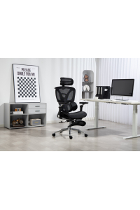 Obrázok pre Ergonomická kancelářská židle Activejet YK848 černá