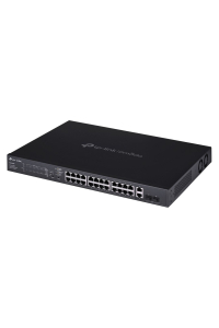 Obrázok pre TP-Link Omada ES228GMP síťový přepínač Řízený L2 Gigabit Ethernet (10/100/1000) Podpora napájení po Ethernetu (PoE) Černá
