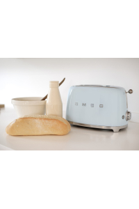 Smeg TSF01PBEU toustovač 6 2 krajíců 950 W Modrá Obrázok pre Smeg TSF01PBEU toustovač 6 2 krajíců 950 W Modrá