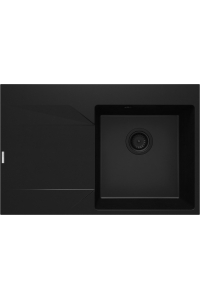 Granite 1-bowl sink with drainer - left Obrázok pre Granite 1-bowl sink with drainer - left