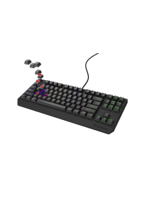 GENESIS Thor 230 TKL klávesnice Hraní USB QWERTY Černá Obrázok pre GENESIS Thor 230 TKL klávesnice Hraní USB QWERTY Černá