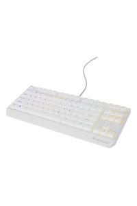 GENESIS Thor 230 TKL klávesnice Hraní USB QWERTY Americká angličtina Bílá Obrázok pre GENESIS Thor 230 TKL klávesnice Hraní USB QWERTY Americká angličtina Bílá