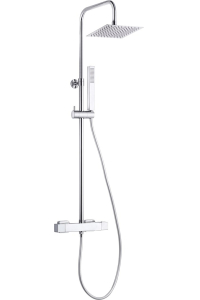 Obrázok pre Rain shower with thermostat battery